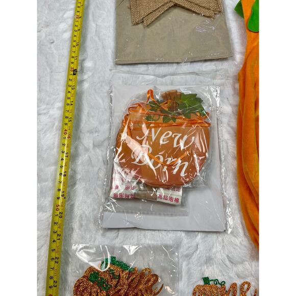 Autumn Fall Pumpkin First Birthday Bundle for One Year Old 1st Party Decorations - Picture 13 of 16